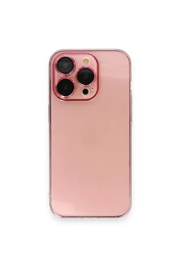 Newface iPhone 13 Pro Max Kılıf Armada Lensli Kapak - Rose Gold resmi