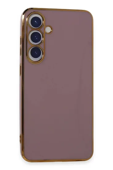 Newface Samsung Galaxy S24 Kılıf Volet Silikon - Mor resmi
