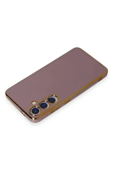 Newface Samsung Galaxy S24 Kılıf Volet Silikon - Mor resmi