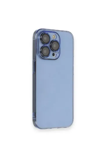 Newface iPhone 14 Pro Max Kılıf Armada Lensli Kapak - Sierra Blue resmi