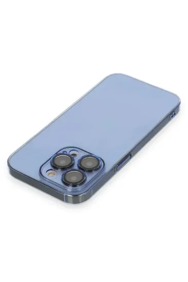 Newface iPhone 14 Pro Max Kılıf Armada Lensli Kapak - Sierra Blue resmi