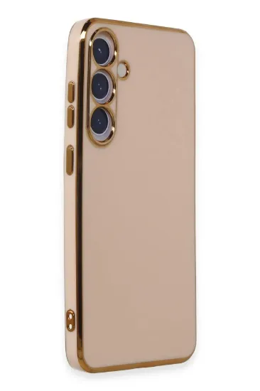 Newface Samsung Galaxy S24 Plus Kılıf Volet Silikon - Pembe resmi