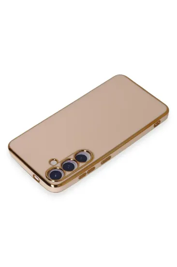 Newface Samsung Galaxy S24 Plus Kılıf Volet Silikon - Pembe resmi