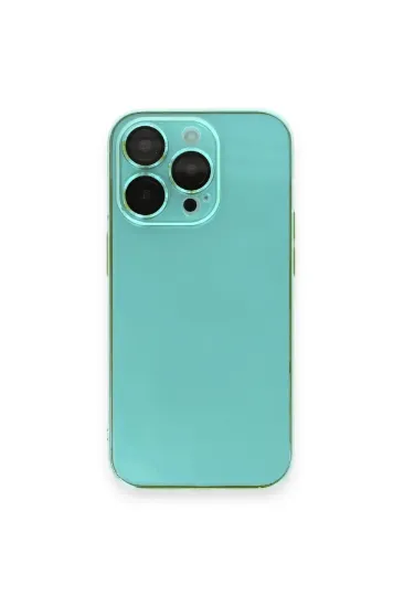 Newface iPhone 14 Pro Max Kılıf Armada Lensli Kapak - Yeşil resmi