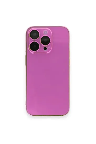 Newface iPhone 14 Pro Max Kılıf Armada Lensli Kapak - Pembe resmi