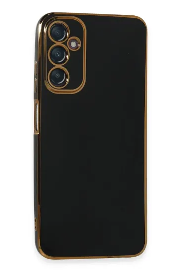 Newface Samsung Galaxy A05S Kılıf Volet Silikon - Siyah resmi