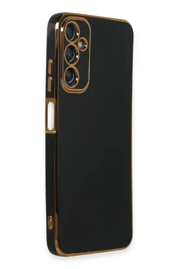 Newface Samsung Galaxy A05S Kılıf Volet Silikon - Siyah resmi