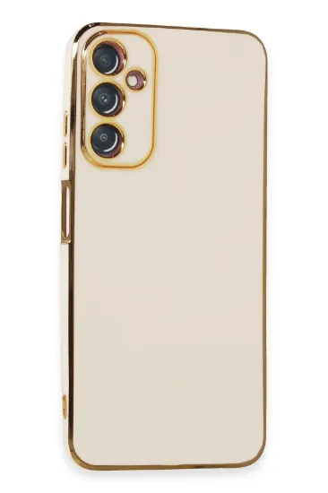 Newface Samsung Galaxy A05S Kılıf Volet Silikon - Beyaz resmi