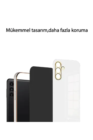 Newface Xiaomi Redmi 13C Kılıf Volet Silikon - Mavi resmi