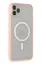 Newface iPhone 11 Pro Max Kılıf Grand Magneticsafe Kapak - Pembe resmi