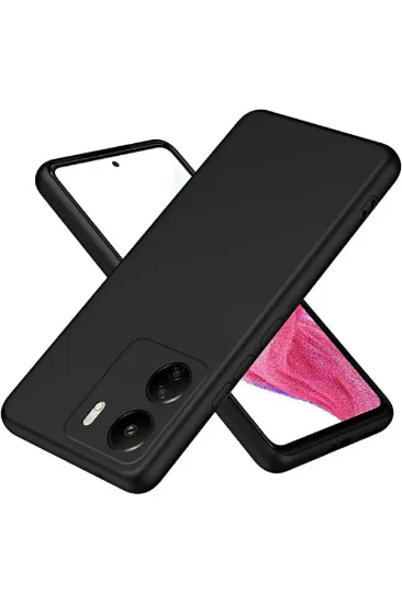 Newface Xiaomi Redmi 13C Kılıf First Silikon - Siyah resmi