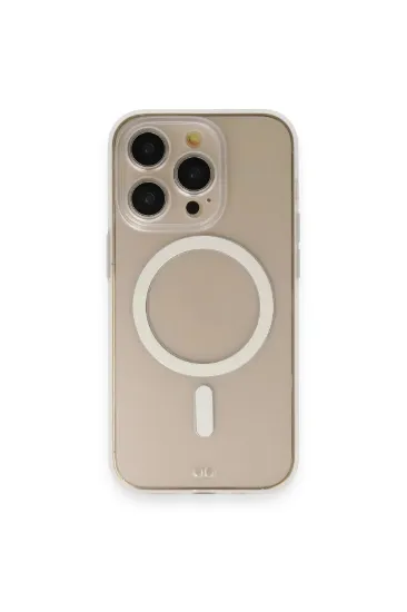 Newface iPhone 14 Pro Kılıf Grand Magneticsafe Kapak - Şeffaf resmi