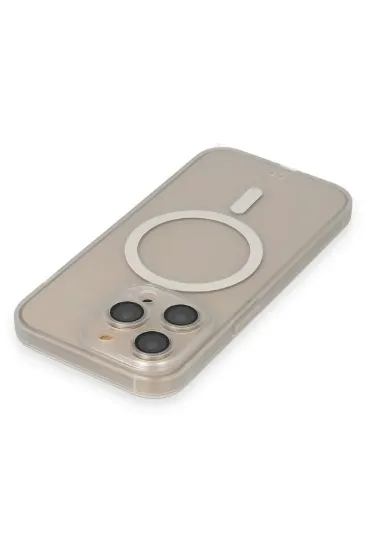 Newface iPhone 14 Pro Kılıf Grand Magneticsafe Kapak - Şeffaf resmi
