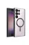 Newface Samsung Galaxy S22 Ultra Kılıf Kross Magneticsafe Kapak - Siyah resmi
