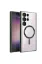 Newface Samsung Galaxy S22 Ultra Kılıf Kross Magneticsafe Kapak - Koyu Yeşil resmi