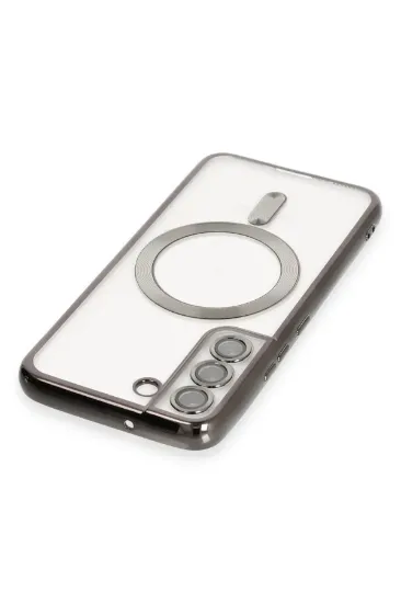 Newface Samsung Galaxy S22 Kılıf Kross Magneticsafe Kapak - Siyah resmi