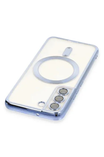 Newface Samsung Galaxy S22 Kılıf Kross Magneticsafe Kapak - Sierra Blue resmi