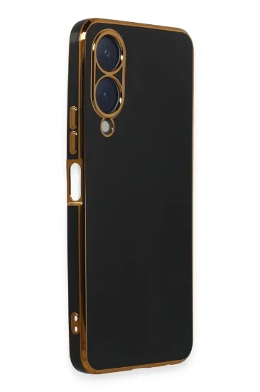 Newface Vivo Y17S Kılıf Volet Silikon - Siyah resmi