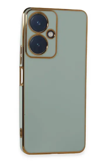 Newface Vivo Y27 Kılıf Volet Silikon - Açık Yeşil resmi