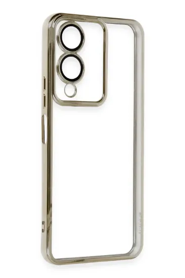 Newface Vivo Y17S Kılıf Razer Lensli Silikon - Gold resmi