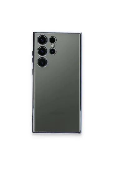 Newface Samsung Galaxy S24 Ultra Kılıf Razer Lensli Silikon - Gold resmi