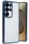 Newface Samsung Galaxy S24 Ultra Kılıf Razer Lensli Silikon - Sierra Blue resmi