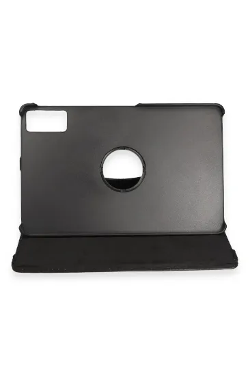 Newface Xiaomi Redmi Pad SE Kılıf 360 Tablet Deri Kılıf - Siyah resmi