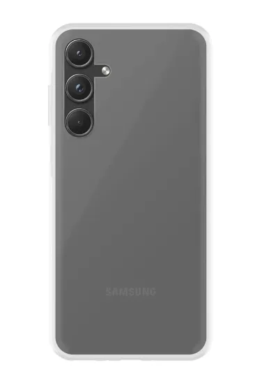 Newface Samsung Galaxy A55 5G Kılıf Lüx Şeffaf Silikon resmi