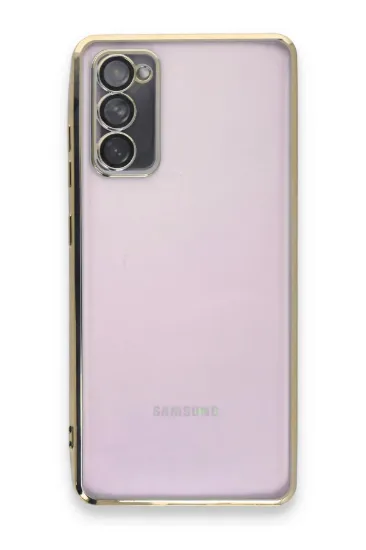 Newface Samsung Galaxy S20 FE Kılıf Razer Lensli Silikon - Gold resmi
