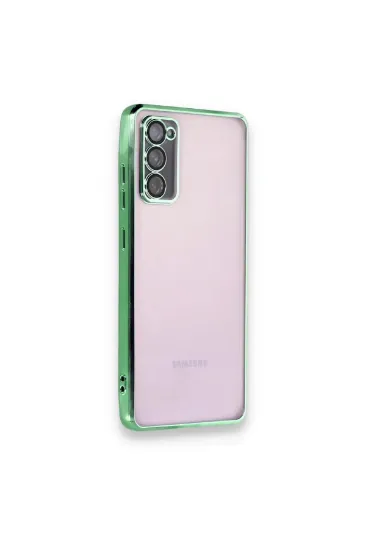 Newface Samsung Galaxy S20 FE Kılıf Razer Lensli Silikon - Yeşil resmi