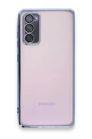 Newface Samsung Galaxy S20 FE Kılıf Razer Lensli Silikon - Açık Mavi resmi