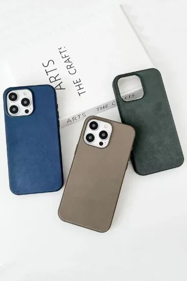 Newface iPhone 15 Pro Max Kılıf Karen Magsafe Kapak - Lacivert resmi