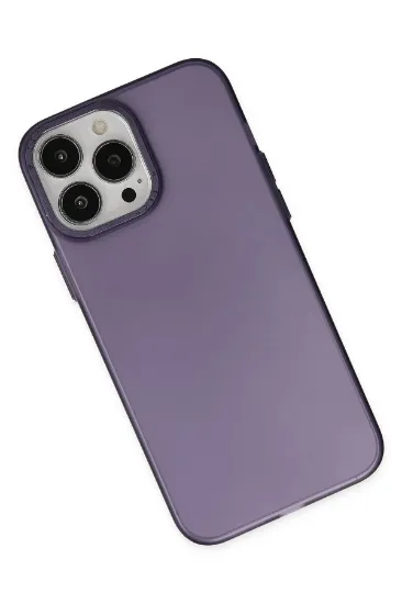 Newface iPhone 13 Pro Kılıf Modos Metal Kapak - Derin Mor resmi