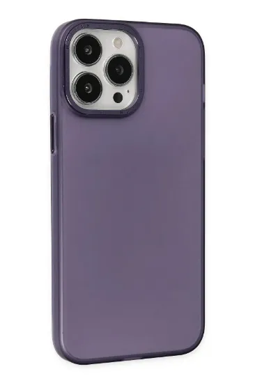Newface iPhone 13 Pro Kılıf Modos Metal Kapak - Derin Mor resmi