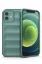 Newface iPhone 12 Kılıf Optimum Silikon - Koyu Yeşil resmi