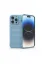 Newface iPhone 14 Pro Max Kılıf Optimum Silikon - Sky Blue resmi