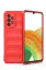 Newface Samsung Galaxy A33 5G Kılıf Optimum Silikon - Kırmızı resmi