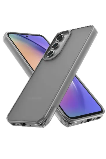 Newface Samsung Galaxy A05S Kılıf Elegant Kapak - Titan Gri resmi
