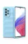 Newface Samsung Galaxy A53 5G Kılıf Optimum Silikon - Sky Blue resmi