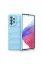 Newface Samsung Galaxy A73 5G Kılıf Optimum Silikon - Sky Blue resmi