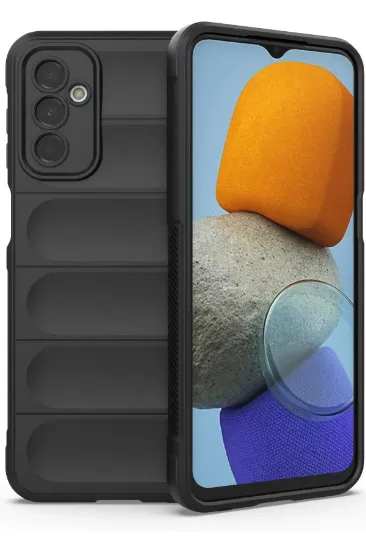 Newface Samsung Galaxy M23 Kılıf Optimum Silikon - Siyah resmi