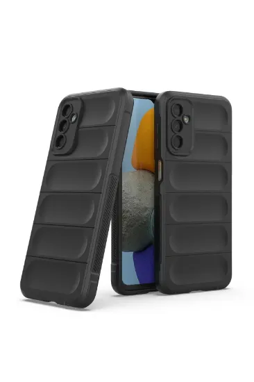 Newface Samsung Galaxy M23 Kılıf Optimum Silikon - Siyah resmi