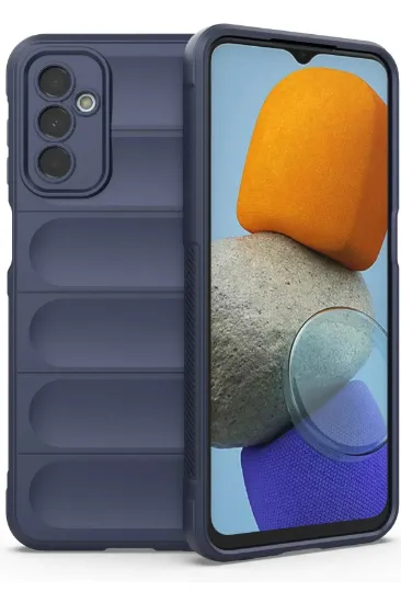 Newface Samsung Galaxy M23 Kılıf Optimum Silikon - Lacivert resmi