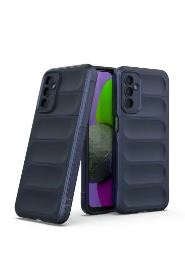 Newface Samsung Galaxy M23 Kılıf Optimum Silikon - Lacivert resmi