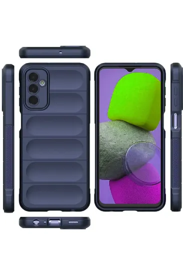 Newface Samsung Galaxy M23 Kılıf Optimum Silikon - Lacivert resmi