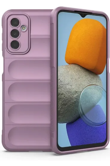 Newface Samsung Galaxy M23 Kılıf Optimum Silikon - Mor resmi