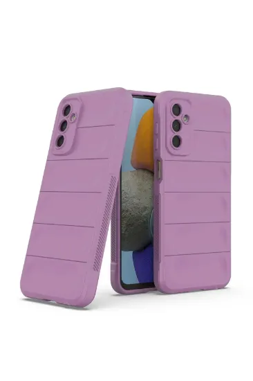 Newface Samsung Galaxy M23 Kılıf Optimum Silikon - Mor resmi
