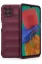Newface Samsung Galaxy M33 Kılıf Optimum Silikon - Bordo resmi