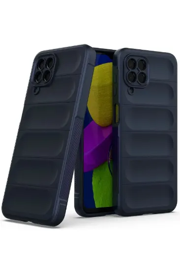 Newface Samsung Galaxy M33 Kılıf Optimum Silikon - Lacivert resmi