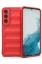Newface Samsung Galaxy S21 Kılıf Optimum Silikon - Kırmızı resmi